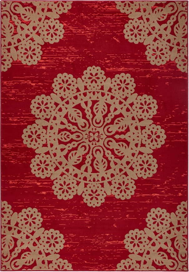 Červený koberec Hanse Home Gloria Lace