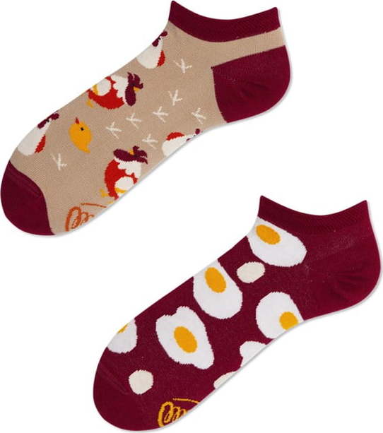 Kotníkové ponožky Many Mornings Egg and Chicken