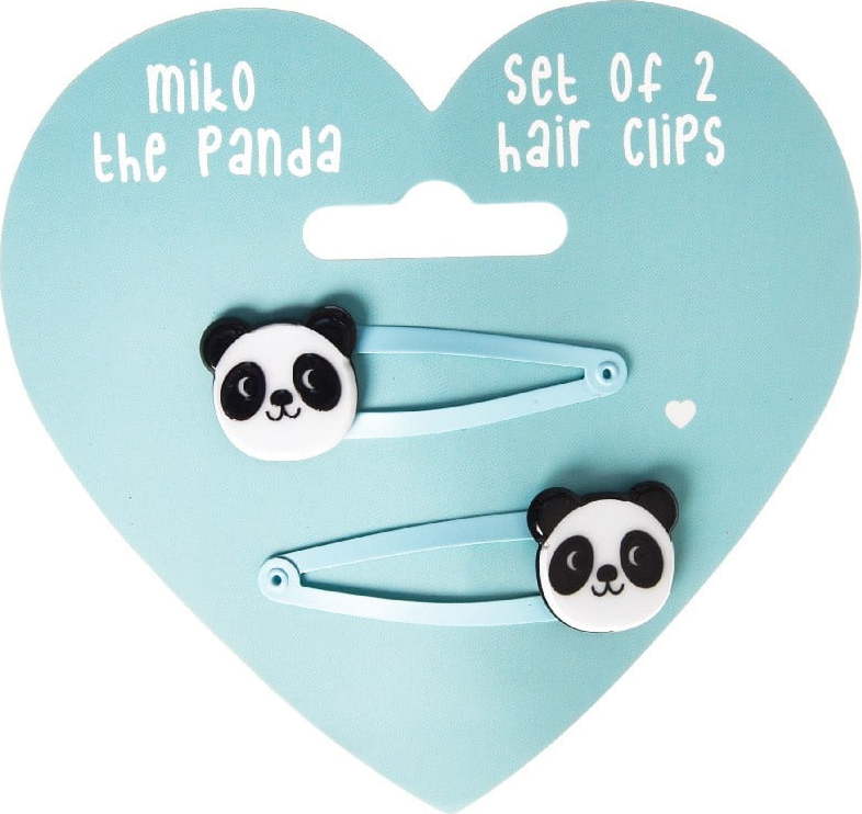 Sada 2 sponek do vlasů Rex London Miko The Panda Rex London