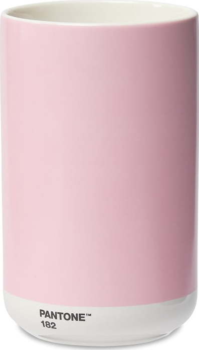Světle růžová keramická váza - Pantone Pantone