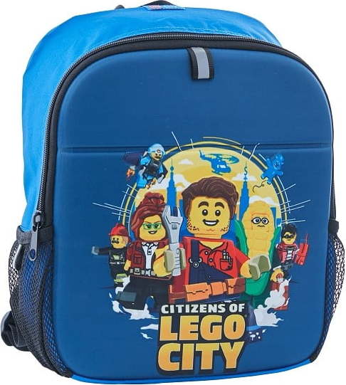 Tmavě modrý dětský batoh LEGO® City Citizens