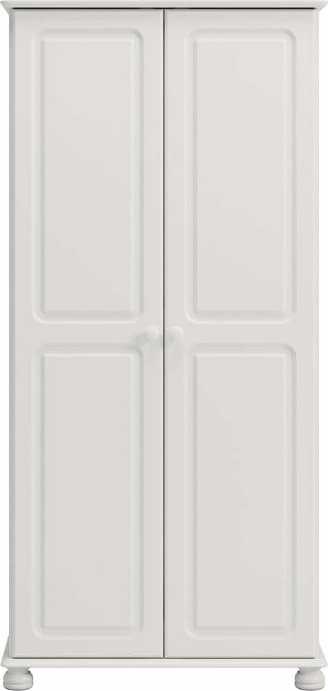 Bílá šatní skříň 88x185 cm Richmond - Tvilum Tvilum