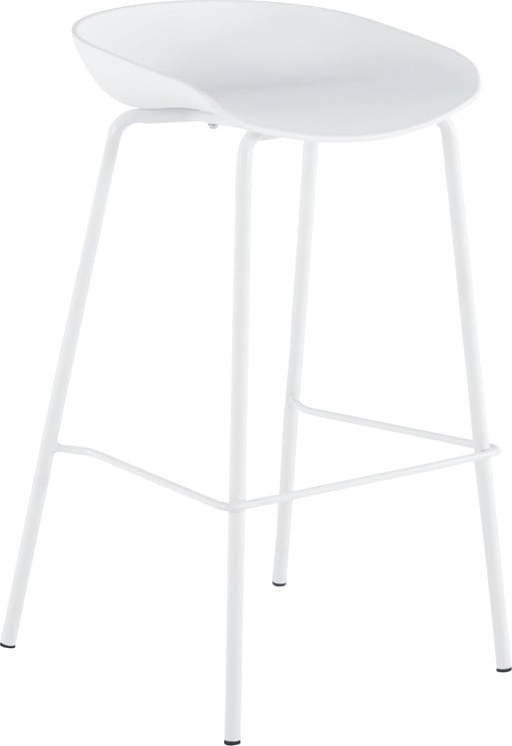 Bílé barové židle v sadě 2 ks 79 cm Daisy - Støraa Støraa