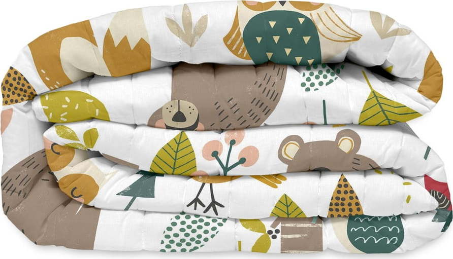 Bavlněný dětský přehoz 130x100 cm Harvestwood – Moshi Moshi Moshi Moshi