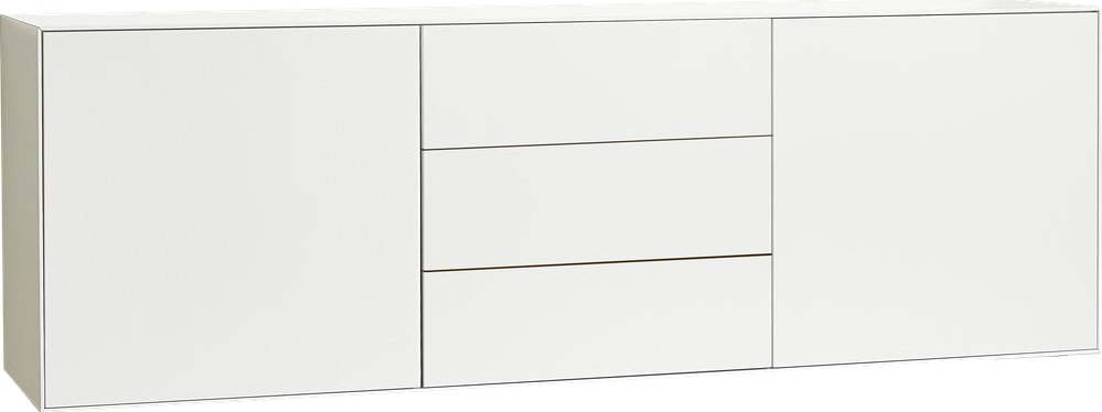 Bílá nízká komoda 180x59 cm Edge by Hammel - Hammel Furniture Hammel Furniture