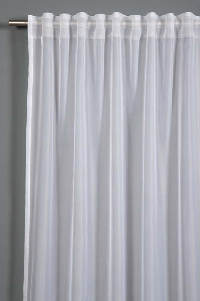 Bílá záclona 175x140 cm Voile Uni - Gardinia Gardinia