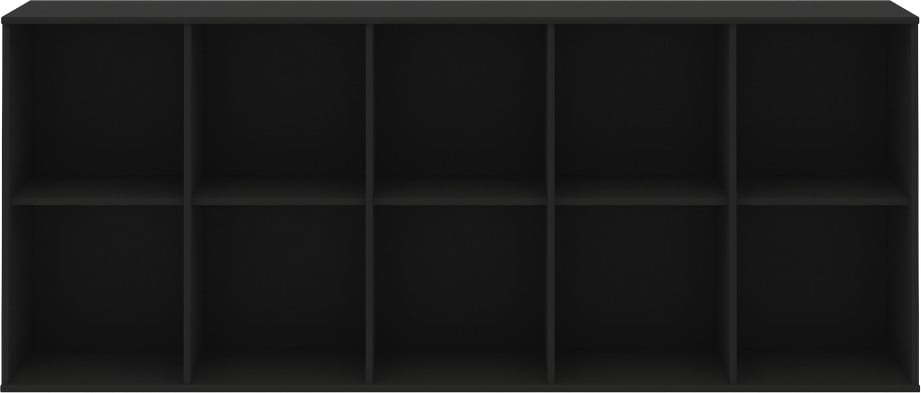Černý modulární policový systém 169x69 cm Mistral Kubus - Hammel Furniture Hammel Furniture