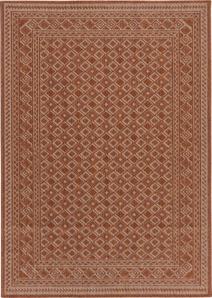 Červený venkovní koberec 170x120 cm Terrazzo - Floorita Floorita