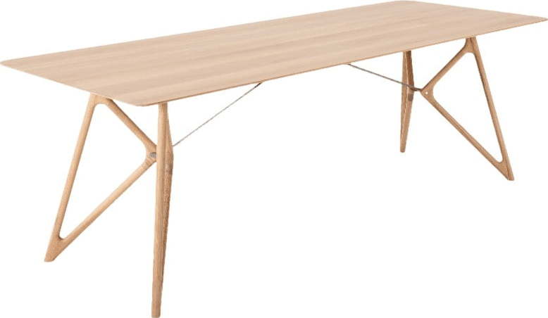 Jídelní stůl s deskou z dubového dřeva 240x90 cm Tink - Gazzda Gazzda