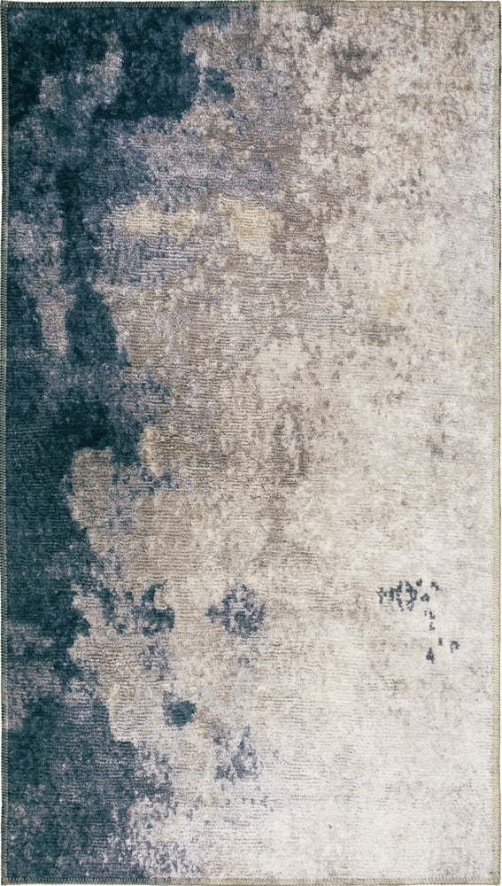 Modro-krémový pratelný koberec 150x80 cm - Vitaus Vitaus