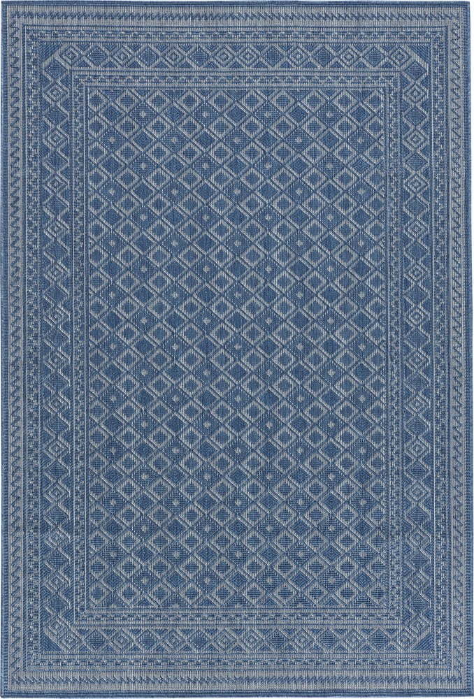 Modrý venkovní koberec 290x200 cm Terrazzo - Floorita Floorita