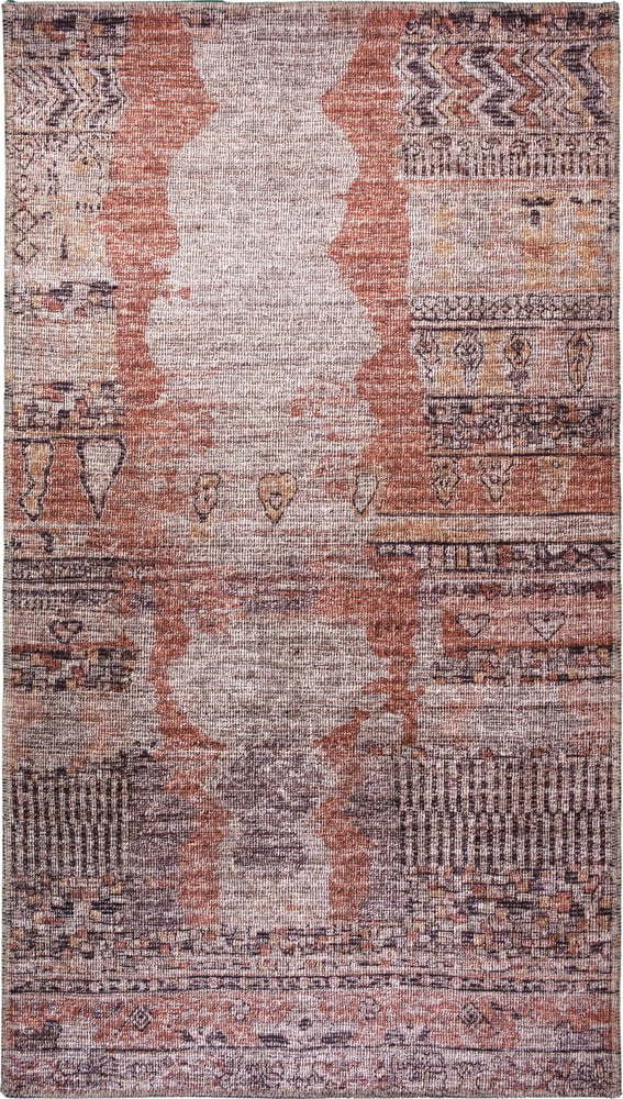 Světle červený pratelný koberec 180x120 cm - Vitaus Vitaus