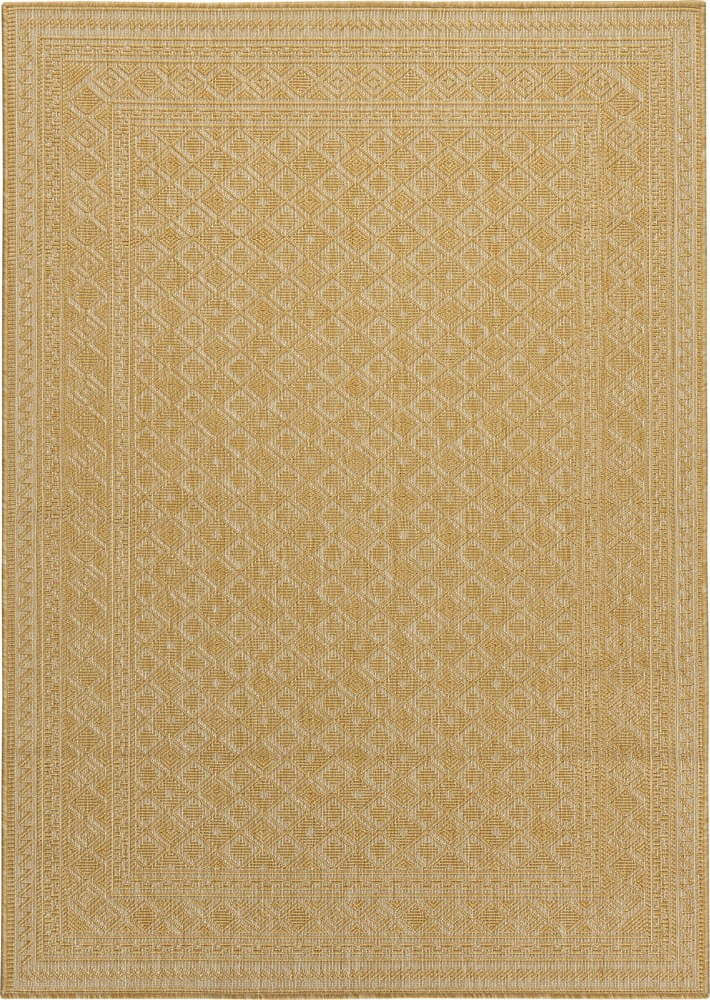 Žlutý venkovní koberec 230x160 cm Terrazzo - Floorita Floorita