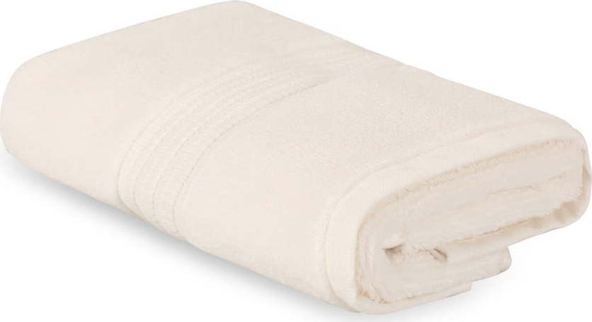 Béžový bavlněný ručník 30x50 cm Chicago – Foutastic Foutastic