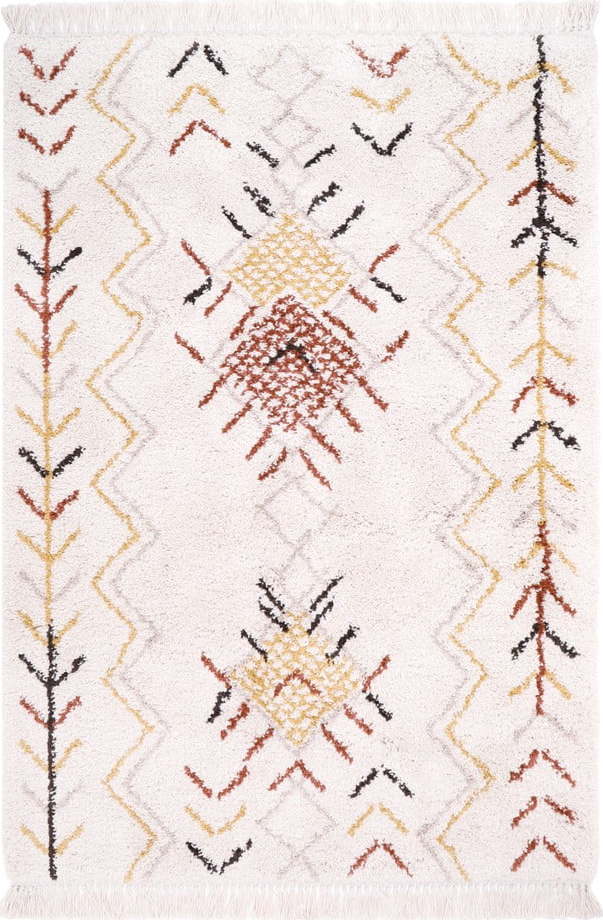Béžový koberec Nattiot Sixto