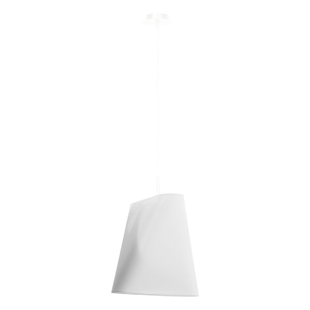 Bílé závěsné svítidlo 28x28 cm Velo - Nice Lamps Nice Lamps