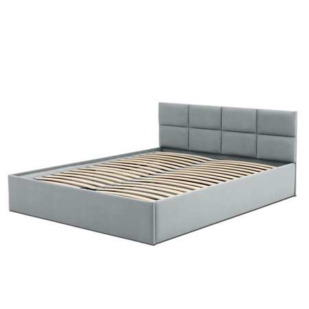 Čalouněná postel MONOS bez matrace rozměr 180x200 cm Světle šedá SG-nábytek