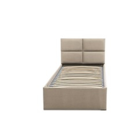 Čalouněná postel MONOS bez matrace rozměr 90x200 cm Béžová SG-nábytek
