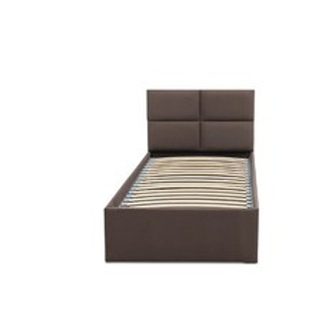 Čalouněná postel MONOS bez matrace rozměr 90x200 cm Kakao SG-nábytek