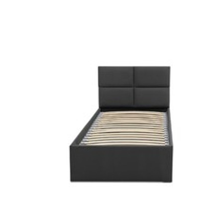 Čalouněná postel MONOS bez matrace rozměr 90x200 cm Tmavě šedá SG-nábytek