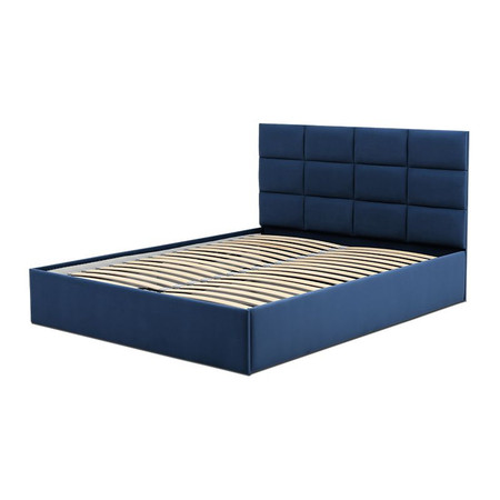 Čalouněná postel TORES bez matrace rozměr 160x200 cm Granátová SG-nábytek