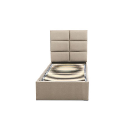Čalouněná postel TORES bez matrace rozměr 90x200 cm Béžová SG-nábytek