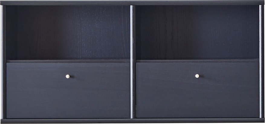Černá předsíňová sestava v dekoru jasanu Mistral - Hammel Furniture Hammel Furniture