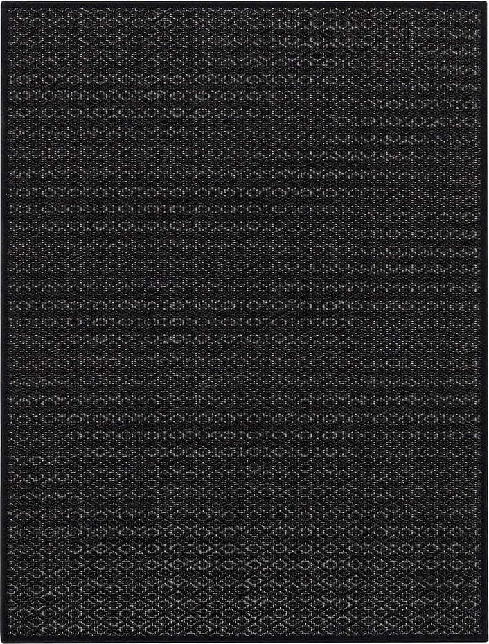 Černý koberec 80x60 cm Bello™ - Narma Narma