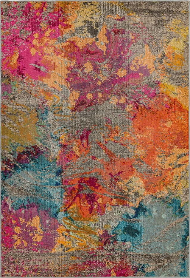 Červený koberec 300x200 cm Colores Cloud - Asiatic Carpets Asiatic Carpets