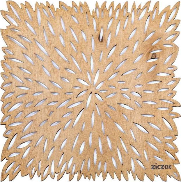 Dřevěné prostírání 36x36 cm - ZicZac ZicZac