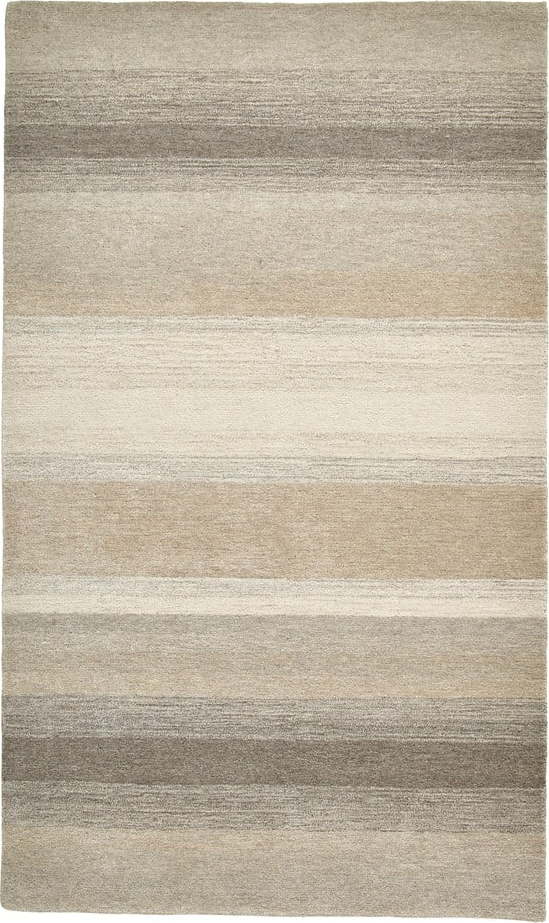 Hnědý/béžový vlněný koberec 170x120 cm Elements - Think Rugs Think Rugs