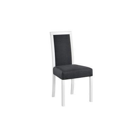 Jídelní židle ROMA 3 Bílá Tkanina 10 MIX-DREW