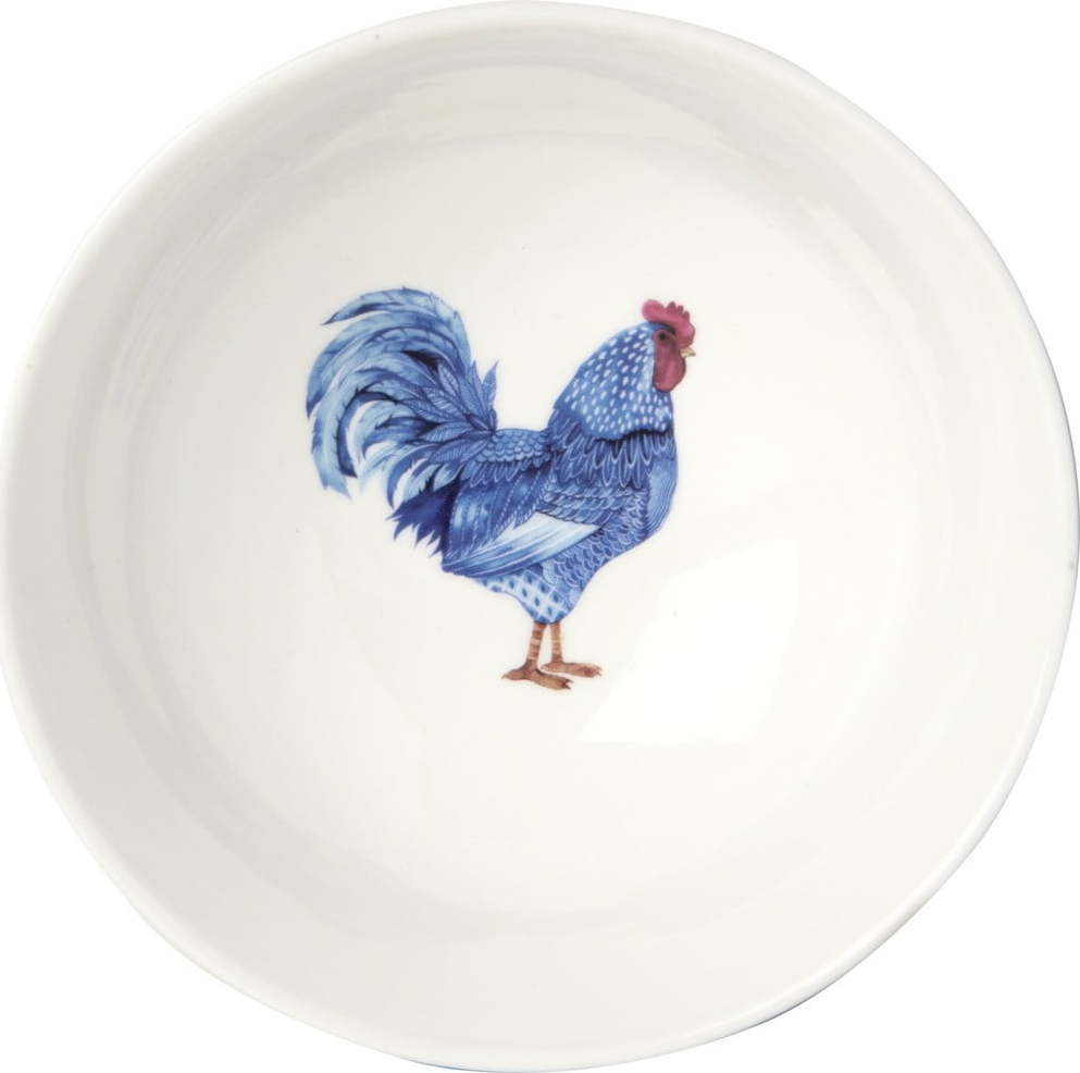 Modrá porcelánová miska ø 15 cm Blue Plumage - IHR IHR