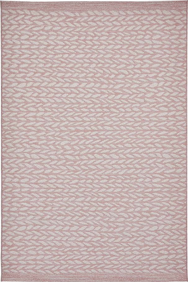 Růžový/béžový venkovní koberec 170x120 cm Coast - Think Rugs Think Rugs