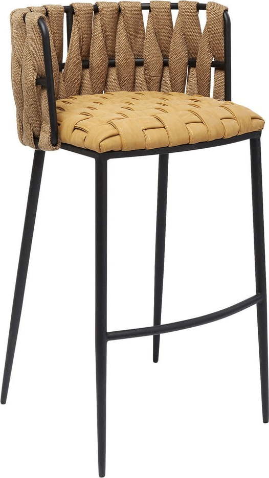 Set 2 žlutých barových stoliček Kare Design Cheerio Kare Design