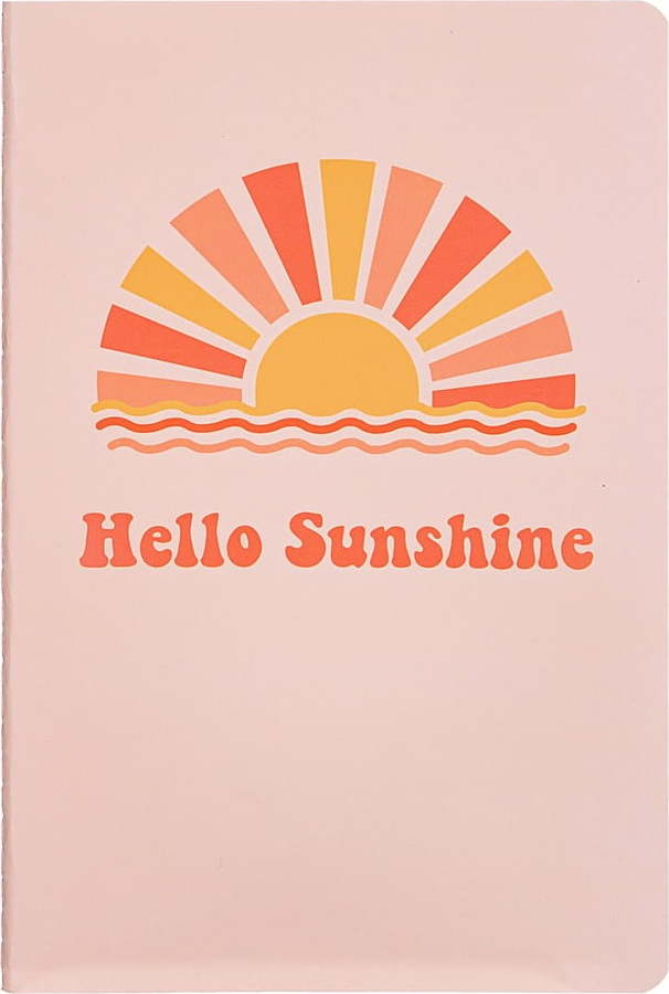 Zápisník formát A5 Hello Sunshine - Sass & Belle Sass & Belle