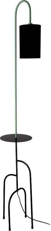 Zeleno-černá stojací lampa (výška 175 cm) Ravello – Candellux Lighting Candellux Lighting