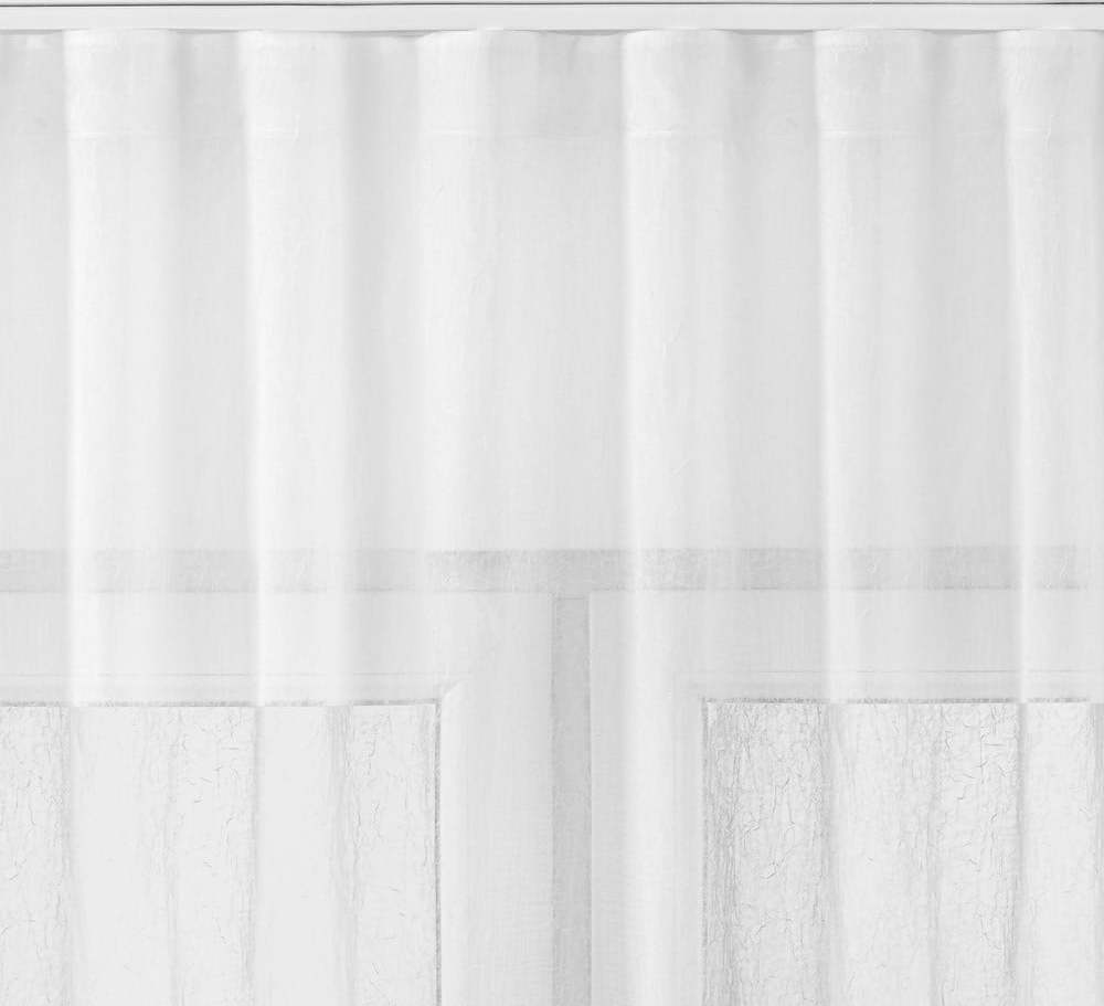 Bílá záclona 140x300 cm Kresz – Homede HOMEDE