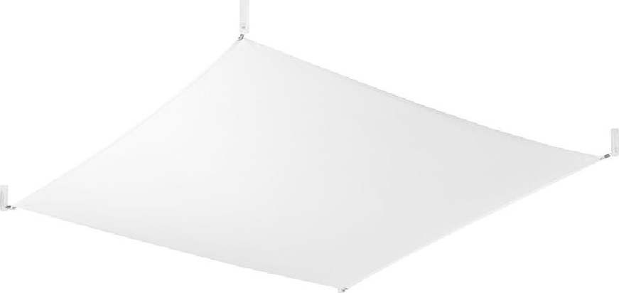 Bílé stropní svítidlo 105x105 cm Viva - Nice Lamps Nice Lamps