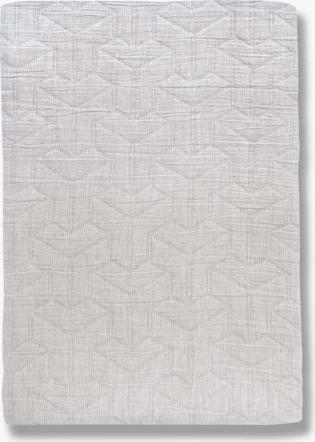 Bílý přehoz z recyklované bavlny na dvoulůžko 220x250 cm Trio – Mette Ditmer Denmark Mette Ditmer Denmark