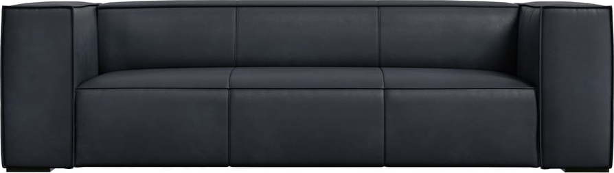 Černá kožená pohovka 227 cm Madame – Windsor & Co Sofas Windsor & Co Sofas