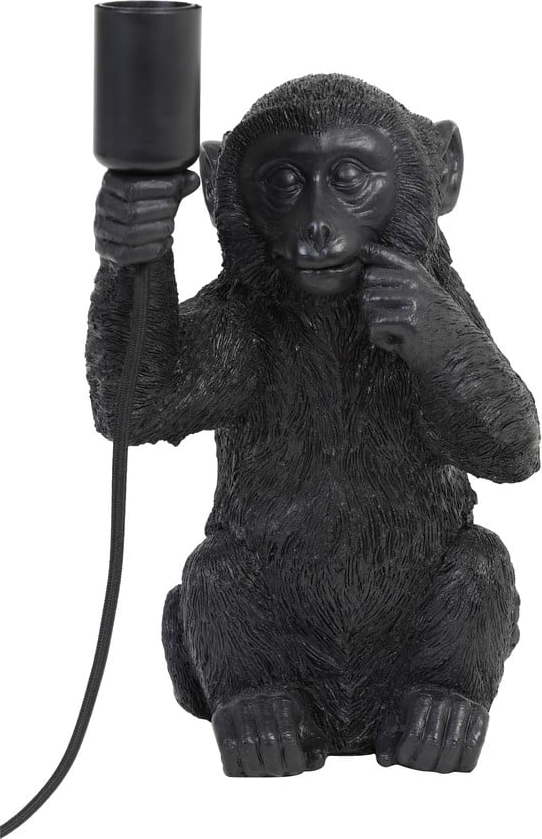 Černá stolní lampa (výška 34 cm) Monkey – Light & Living Light & Living
