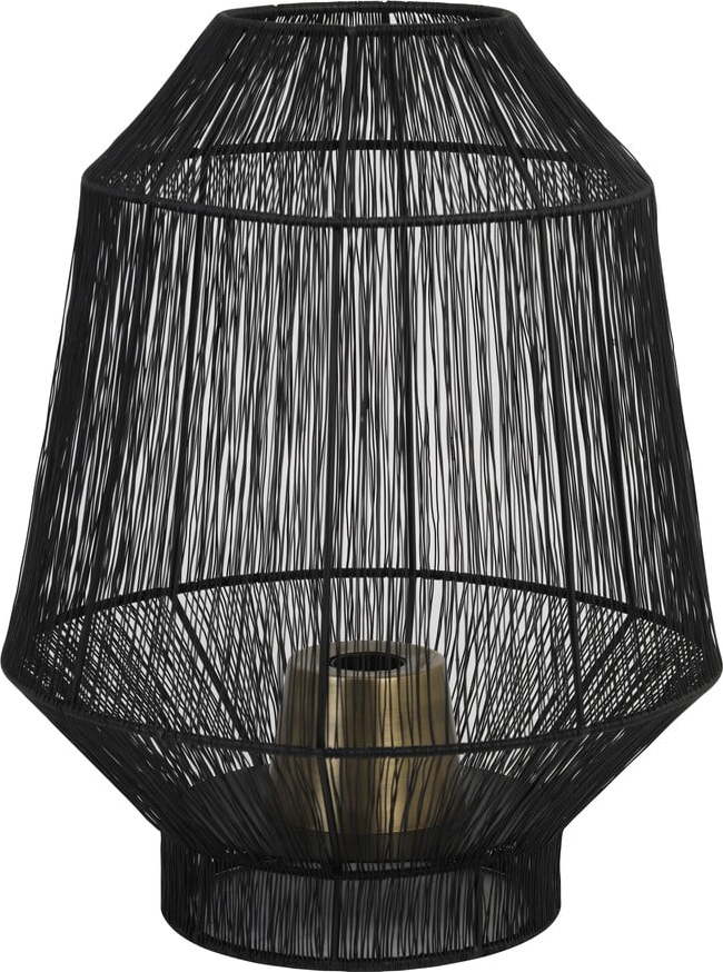 Černá stolní lampa (výška 38 cm) Vitora – Light & Living Light & Living