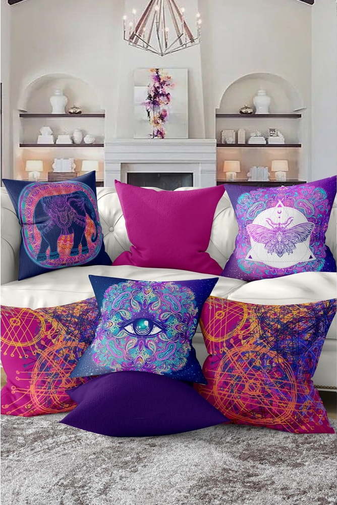 Povlaky na polštáře v sadě 7 ks 43x43 cm – Mila Home Mila Home