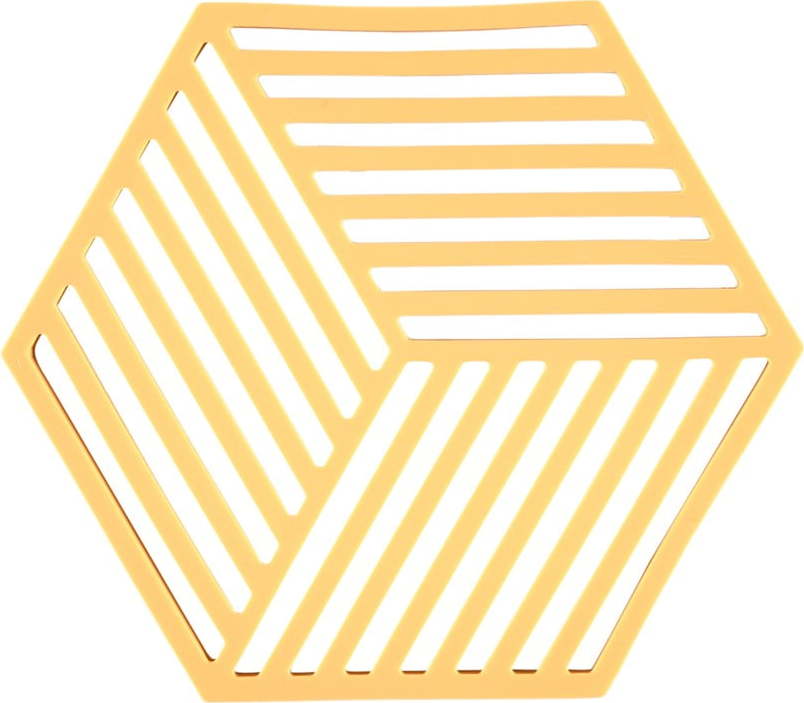 Silikonová podložka pod hrnec 16x14 cm Hexagon – Zone Zone