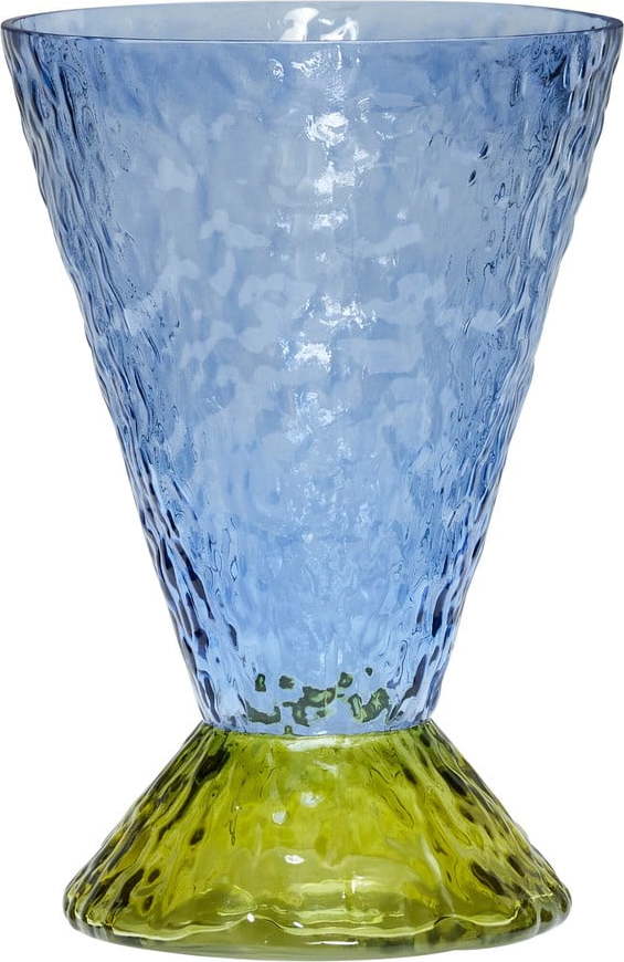 Skleněná ručně vyrobená váza Abyss – Hübsch Hübsch