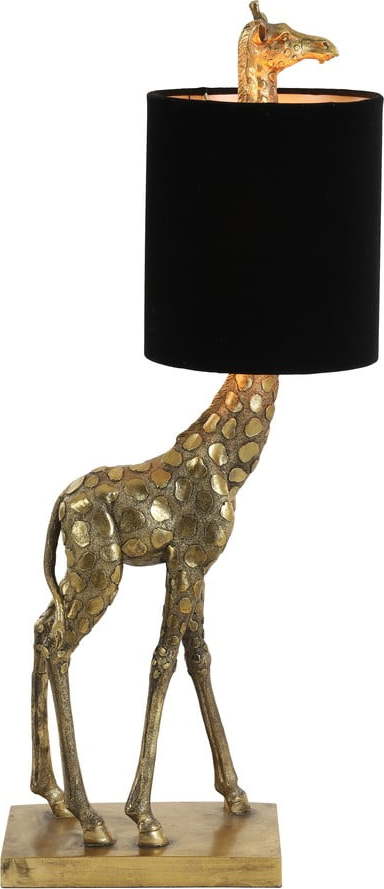 Stolní lampa v černo-bronzové barvě (výška 61 cm) Giraffe – Light & Living Light & Living