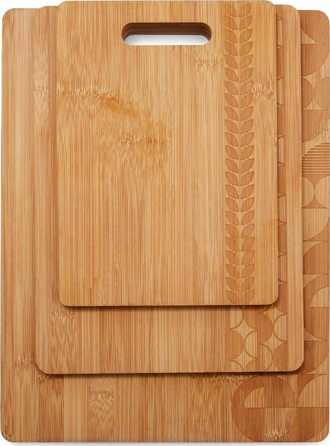 Bambusová prkénka v sadě 3 ks 30x39.5 cm – Cooksmart ® Cooksmart