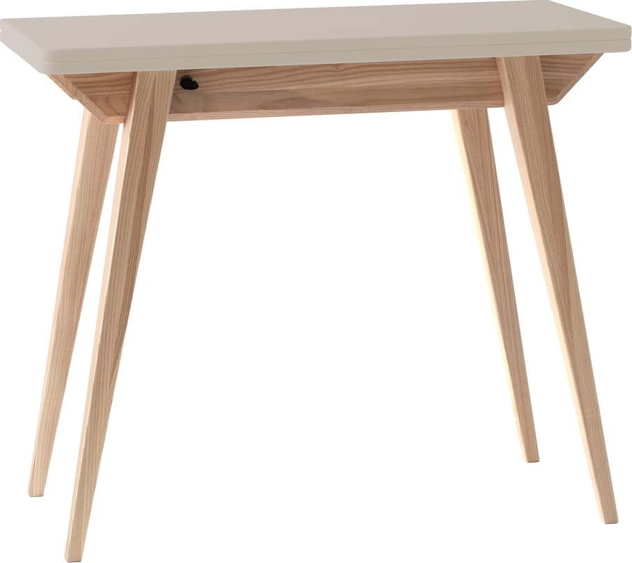 Béžový přírodní konzolový stolek 45x90 cm Envelope – Ragaba Ragaba