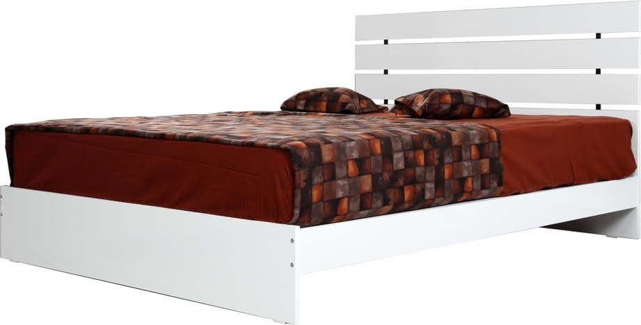 Bílá dvoulůžková postel 160x200 cm Fuga – Kalune Design Kalune Design